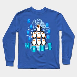 SAVE PENGUINS Long Sleeve T-Shirt